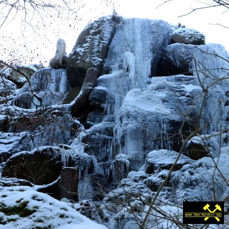 Blauenthaler Wasserfall bei Blauenthal nahe Eibenstock, Erzgebirge, Sachsen - 8. Februar 2023 (31).JPG
